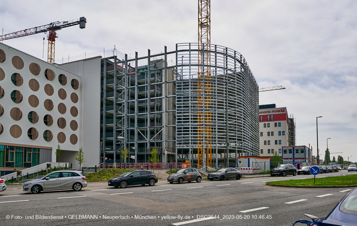 20.05.2023 - REVO Boardinghaus und Hochgarage in Neuperlach